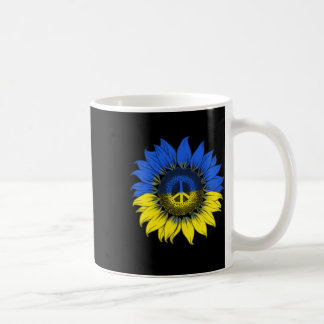 Sunflowers For Ukraine Peace Coffee Mug