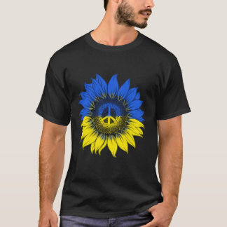 Sunflowers For Ukraine Peace T-Shirt