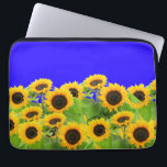 Sunflowers - Freedom Ukraine Peace Ukrainian Flag  Laptop Sleeve<br><div class="desc">Sunflowers - Freedom Ukraine Peace Ukrainian Flag - Support Independence Together - Victory ! Let's make the world a better place - everybody together ! A better world begins - depends - needs YOU too ! You can transfer to 1000 Zazzle products. Resize and move or remove and add elements...</div>