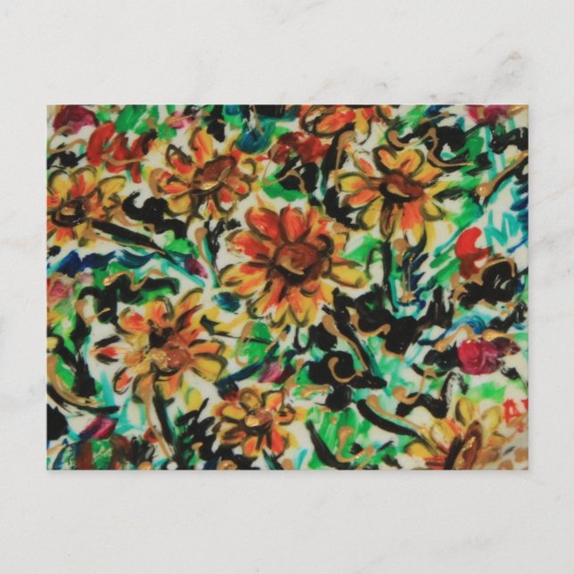 Sunflowers from Italy Postcard (Front)