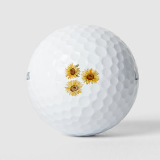 Sunflowers Golf Balls