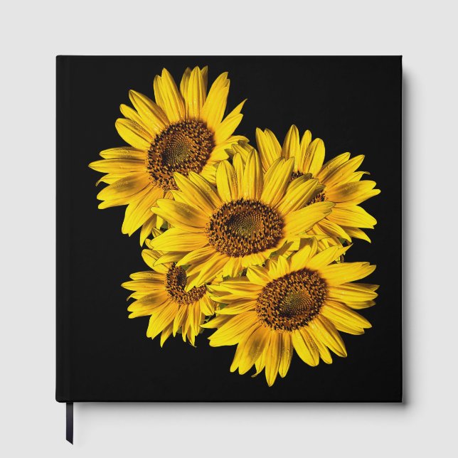 Sunflowers  guest book (Front)