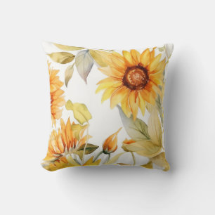 Sunflowers in Bloom Cushion