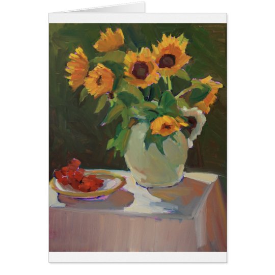 Sunflowers in Sunlight Card