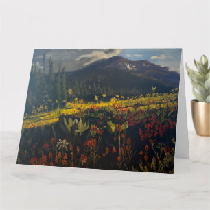 Sunflowers in the Mountains, by Gary Poling Card