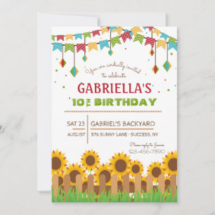 Sunflowers Invitation