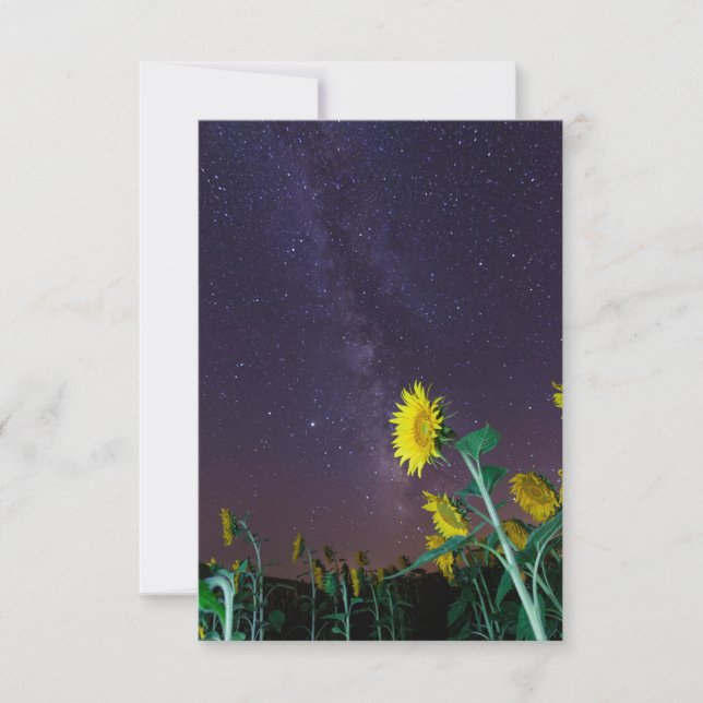 Sunflowers Invitation (Front)