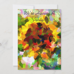 SUNFLOWERS INVITATION