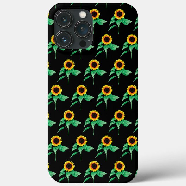 Sunflowers iPhone Case - Choose Colour (Back)