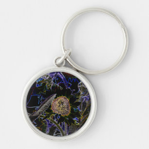 SUNFLOWERS KEY RING