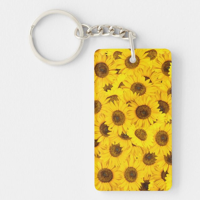 Sunflowers Key Ring (Front)
