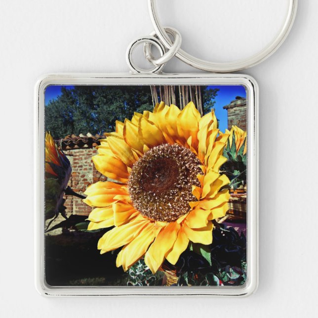 Sunflowers Keychain (Front)