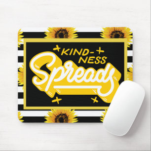 Sunflowers Kindness Mouse Mat