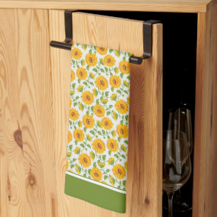 Sunflowers Kitchen Towel
