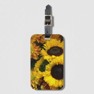 Sunflowers   luggage tag