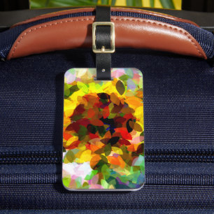 SUNFLOWERS LUGGAGE TAG