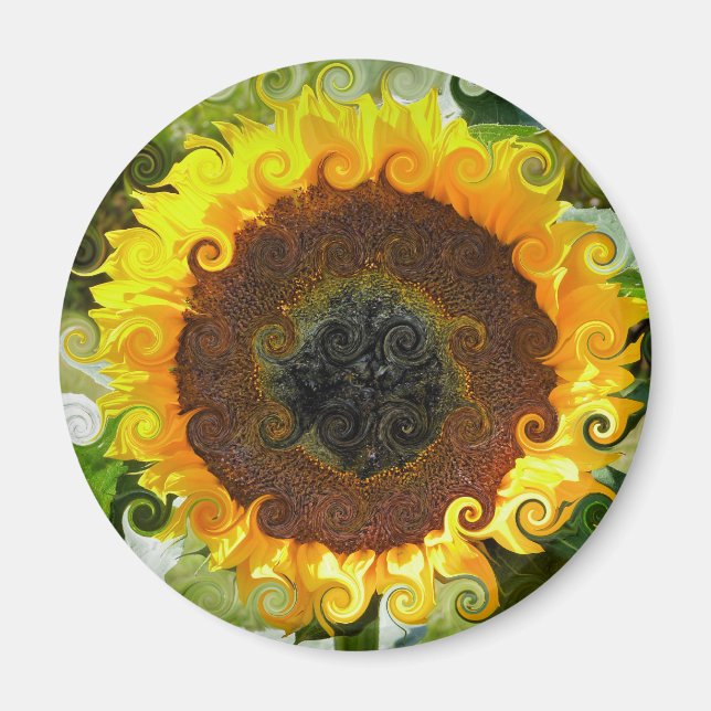 SUNFLOWERS MAGNET (Front)