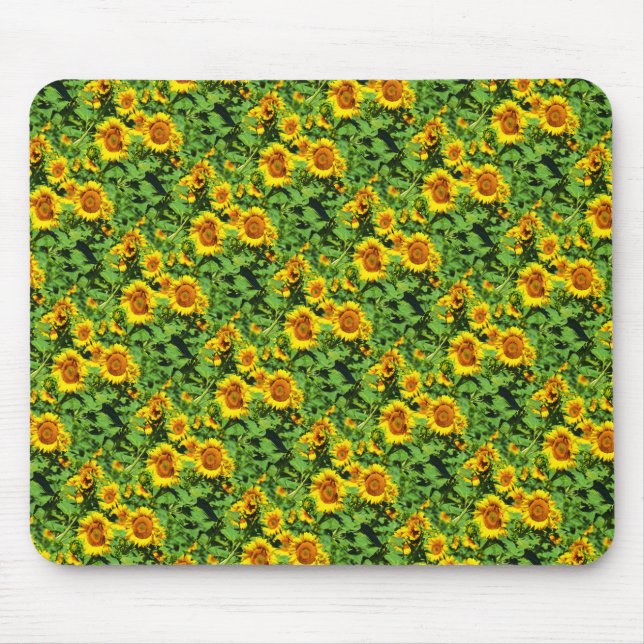 Sunflowers Mouse Mat (Front)