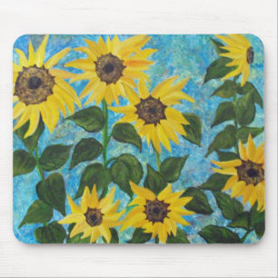Sunflowers Mouse Mat