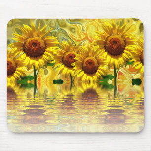 Sunflowers Mouse Mat