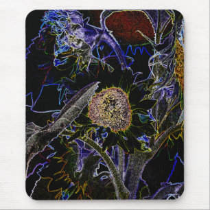 SUNFLOWERS MOUSE MAT