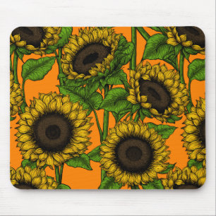 Sunflowers Mouse Mat