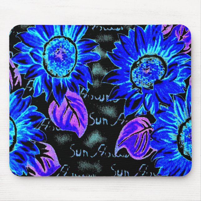 Sunflowers Mouse Mat (Front)