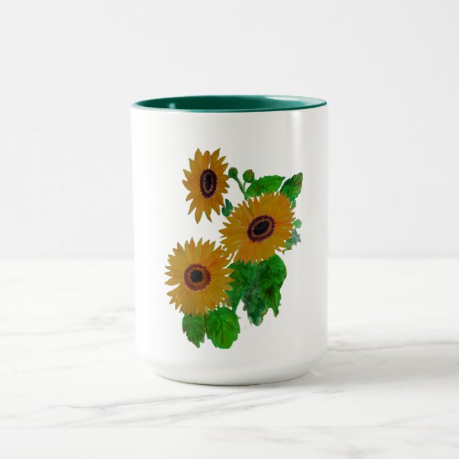 sunflowers Mug (Center)