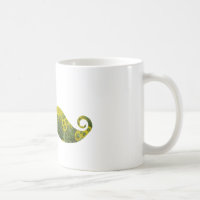 Sunflowers Mustache White Classic White Mug