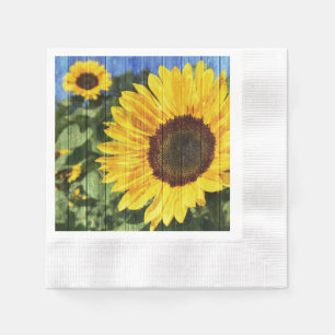 Sunflowers  napkin
