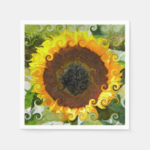 SUNFLOWERS NAPKIN