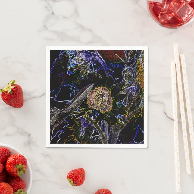 SUNFLOWERS NAPKIN (Insitu)