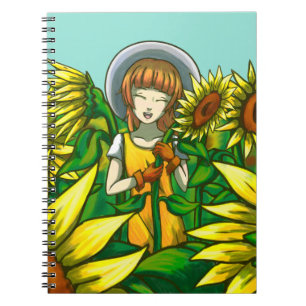 Sunflowers Notebook