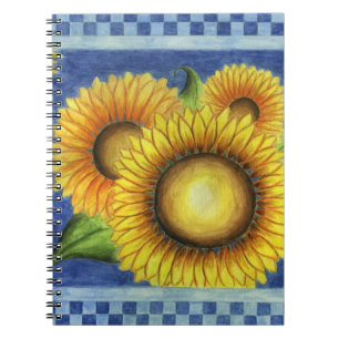 Sunflowers Notebook
