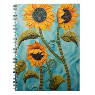 Sunflowers Notebook