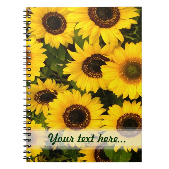 Sunflowers Notebook (Front)