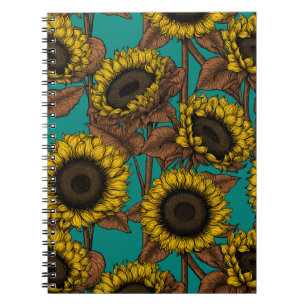 Sunflowers Notebook