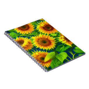 Sunflowers Notebook