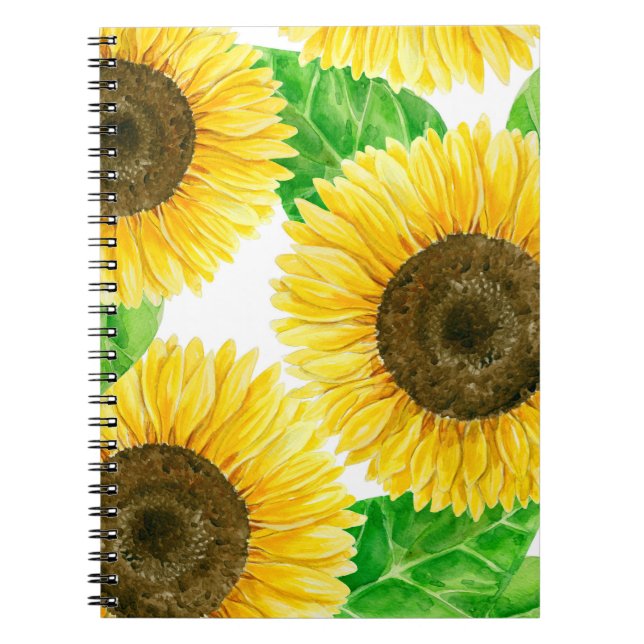 Sunflowers Notebook (Front)