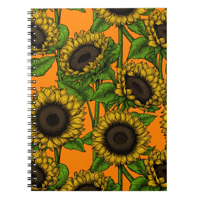 Sunflowers Notebook (Front)