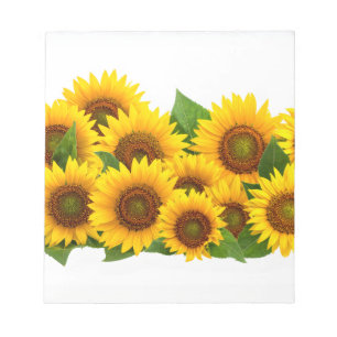 Sunflowers Notepad