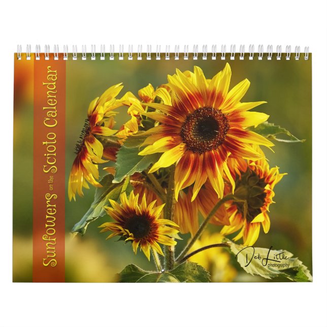 Sunflowers on the Scioto Calendar (Cover)