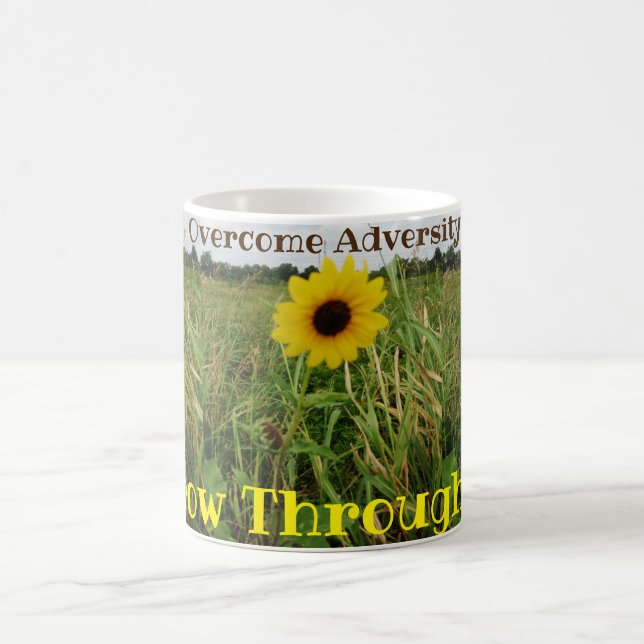 Sunflowers Overcome Adversity – Mug (Center)