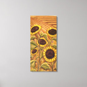 Sunflowers Painting Canadian Landscape Art Prints