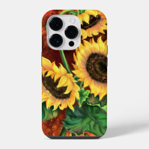 Sunflowers Painting iPhone 14 Pro Case