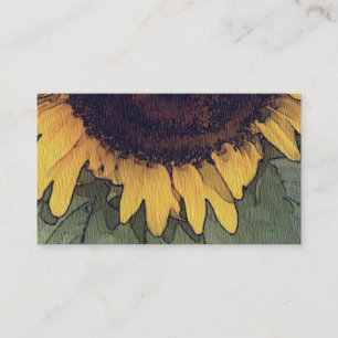 Sunflowers, Painting, Plant, Reiki, Business Cards