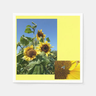 Sunflowers Paper Napkin