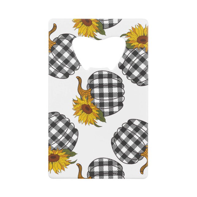 Sunflowers, plaid pumpkin, farmhouse decor (Front)