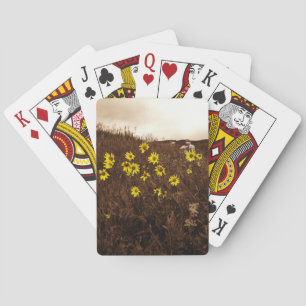 Sunflowers Playing Cards