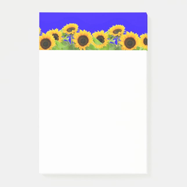 Sunflowers Post-it® Notes (Front)